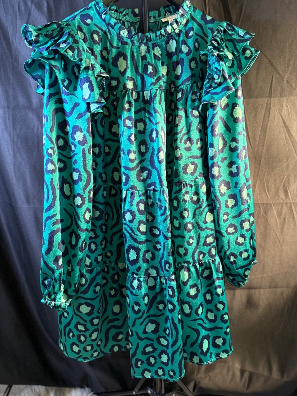 NWOT Jodifl Green Dress (M)
